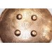 Shield Steel Hand Engraved Sun Rashi Zodiac Armor Battle Dhal Copper Polish A929